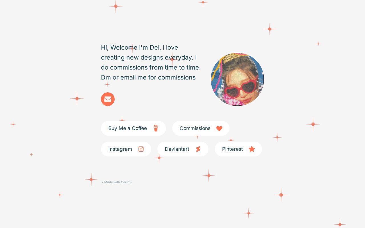 Del designs card